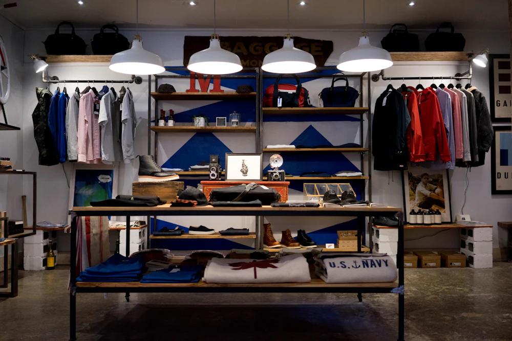 Hochwertig eingerichteter Fashion-Store als Referenzbild für Luna Atelier